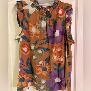 THML flowered top